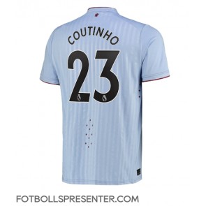 Aston Villa Philippe Coutinho #23 Borta Matchtröja 2022-23 Kortärmad